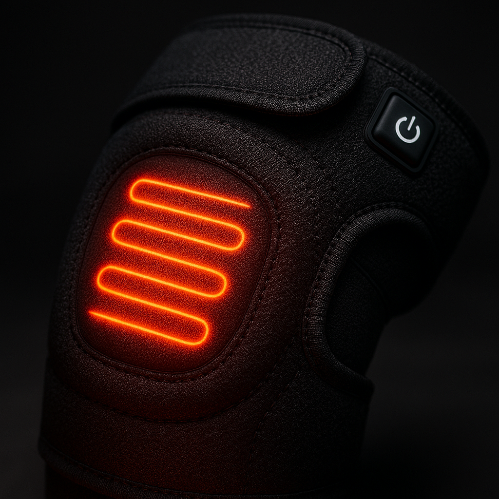 RecoverZen Heated Knee Wrap for Pain Relief & Recovery